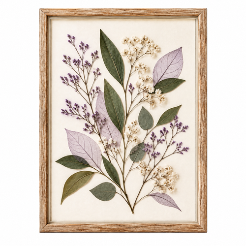 Dried Botanical Specimen Frame