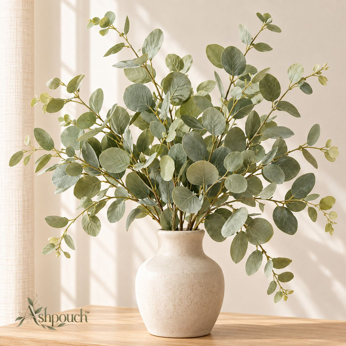 Faux Eucalyptus Leaf Bundle