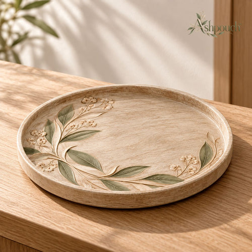 Botanical Decorative Table Tray