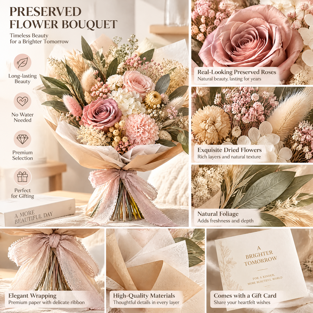 Preserved Flower Bouquet